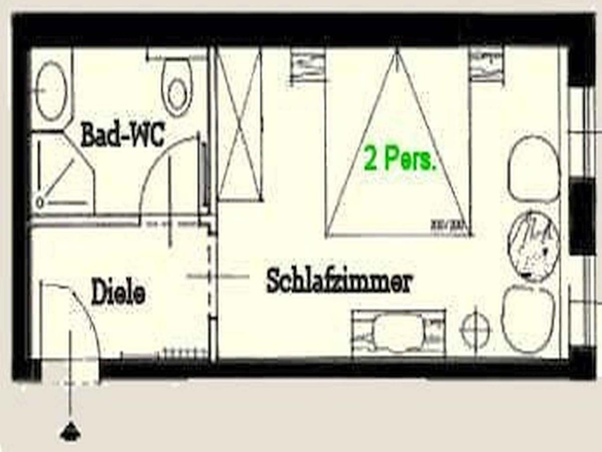 Villa Strandblick Binz Kamer foto